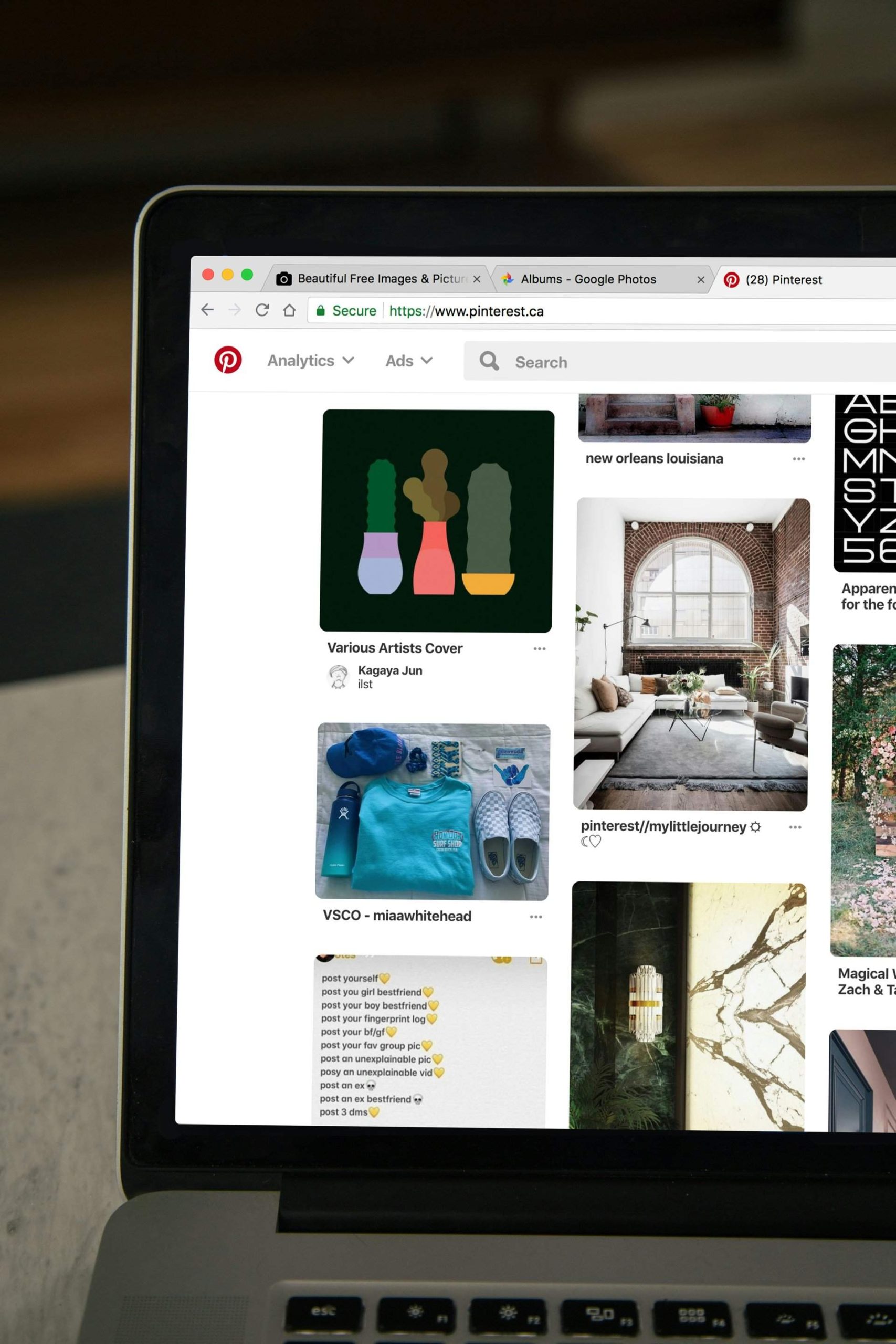 Qué son las keywords en Pinterest